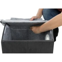 Trixie Dark Grey Livia Cave -Pet Supplies-Cats Shop PHO PRO USE CLIP 37911 37912 7 g