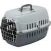 Moderna Roadrunner 2 Recycled Carrier With Metal Door Warm Gray -Pet Supplies-Cats Shop T101 0312 dark grey 63e505b5b8038 g