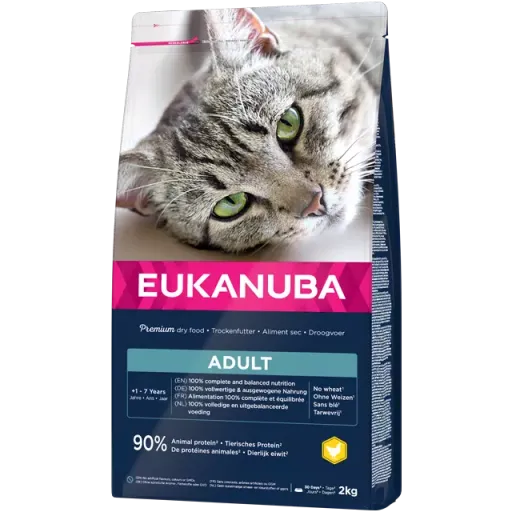 Eukanuba Adult Chicken And Liver Cat Food Top Condition 1+ 3 Eukanuba Adult Chicken And Liver Cat Food Top Condition 1+