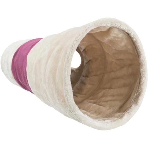 Trixie Game Tunnel Xxl Plush Beige / Pink 5 Trixie Game Tunnel Xxl Plush Beige / Pink - Image 3