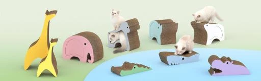 Catit Zoo Scratching Elephant Scratcher 2-in-1 7 Catit Zoo Scratching Elephant Scratcher 2-in-1 - Image 5