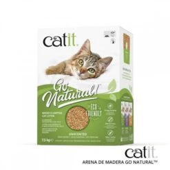 Catit Go Natural Wood Clumping Litter For Cats