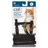 Catit Breakaway Harness & Strap Black -Pet Supplies-Cats Shop arnes correa negro 1 g