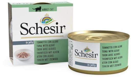 Pack 14 Schesir Tuna With Algae In Gelatin 6 Pack 14 Schesir Tuna With Algae In Gelatin - Image 4