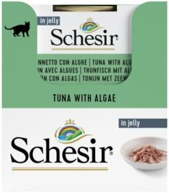 Pack 14 Schesir Tuna With Algae In Gelatin 12 Pack 14 Schesir Tuna With Algae In Gelatin -Pet Supplies-Cats Shop atun con algas 4 g