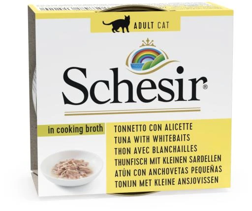 Pack 14 Schesir Tuna With Broth Chanquete 3 Pack 14 Schesir Tuna With Broth Chanquete