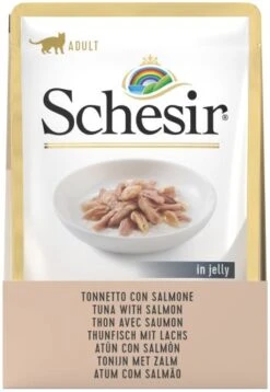 Pack 20 Schesir Tuna With Salmon 10 Pack 20 Schesir Tuna With Salmon -Pet Supplies-Cats Shop atun con salmon 4 g