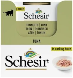 Pack 14 Schesir Tuna In Broth 12 Pack 14 Schesir Tuna In Broth -Pet Supplies-Cats Shop atun en caldo 4 g