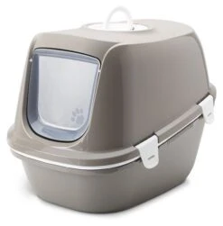 Savic Queen Covered Cat Litter Pan