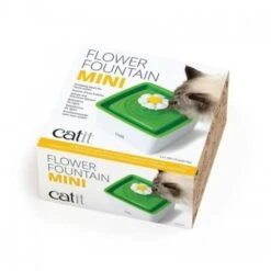 Catit Mini Flower Fountain -Pet Supplies-Cats Shop bebedero fuente flor mini 15 litros catit 637664939503a g