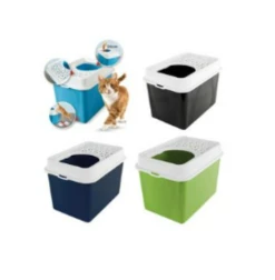 Rotho Cat Toilet Berty Verde -Pet Supplies-Cats Shop caixa de areian berty 6467944dcb3d1 g