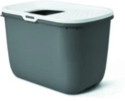 Savic Gato Hop In Covered Sandbox Anthracite