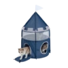 Catit Vesper Castle, Blue 2 Catit Vesper Castle, Blue -Pet Supplies-Cats Shop catit vesper castle removebg preview 63d3b646eda91 g