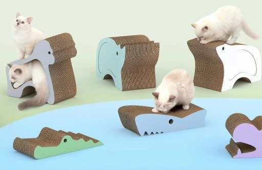 Catit Zoo Scraper Gorilla Scratcher 2-in-1 6 Catit Zoo Scraper Gorilla Scratcher 2-in-1 - Image 4