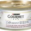 Pack 24 Gourmet Tuna Fish -Pet Supplies-Cats Shop diamant mini filetes de atun con gambas en gelatina 1 g