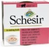 Pack 14 Schesir Chicken Fillets With Prawns In Broth -Pet Supplies-Cats Shop filetes de pollo con gambas 1 g
