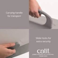 Catit Grey Removable Door Sandbox -Pet Supplies-Cats Shop images 6477423f9e6c6 g