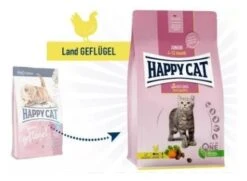Happy Cat Geflügel Junior Cat Food -Pet Supplies-Cats Shop junior ave de corral 2 g
