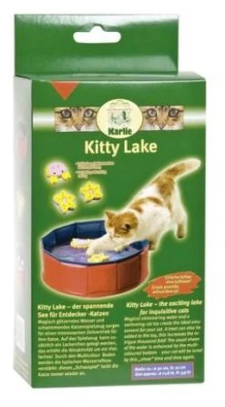 Karlie Flamingo Kitty Lake Pool With 3 Toys -Pet Supplies-Cats Shop kitty lake piscina con 3 juguetes 30cm x 10cm 14 2 3 g