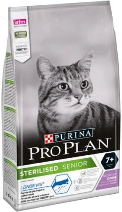 Pro Plan Sterilised Adult 7+  -Pet Supplies-Cats Shop longevis sterilised senior 7 de pavo 1 g