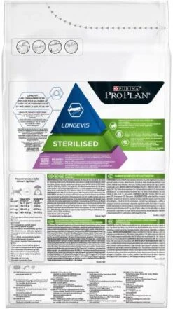 Pro Plan Sterilised Adult 7+  -Pet Supplies-Cats Shop longevis sterilised senior 7 de pavo 5 g