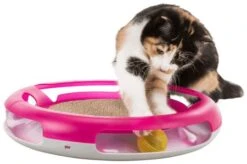 Trixie Race & Scratch Cat Toy -Pet Supplies-Cats Shop modificar juguete para gatos race scratch plastico o37cm 10 g
