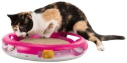 Trixie Race & Scratch Cat Toy -Pet Supplies-Cats Shop modificar juguete para gatos race scratch plastico o37cm 9 g