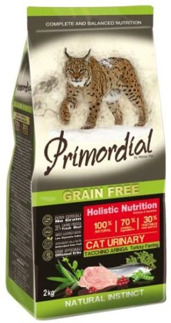 Primordial Adult Urinary Cat Food Turkey & Herring