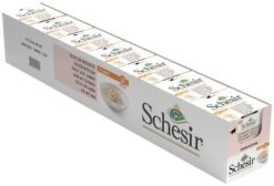 Pack 14 Schesir Chicken In Natural Gravy -Pet Supplies-Cats Shop pollo con jamon en salsa 5 g