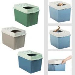 Rotho Cat Toilet Berty Gray -Pet Supplies-Cats Shop prod 17716 01914367 64679281142b9 g