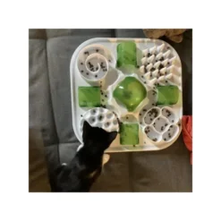 Catit Play Treat Puzzle -Pet Supplies-Cats Shop puzzle with black kitten 64a9fdd28c731 g
