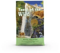 Taste Of The Wild Rocky Mountain Roasted Venison And Smoked Salmon Cat Food -Pet Supplies-Cats Shop rocky mountain pienso con venado asado salmon ahumado para gatos 1 g