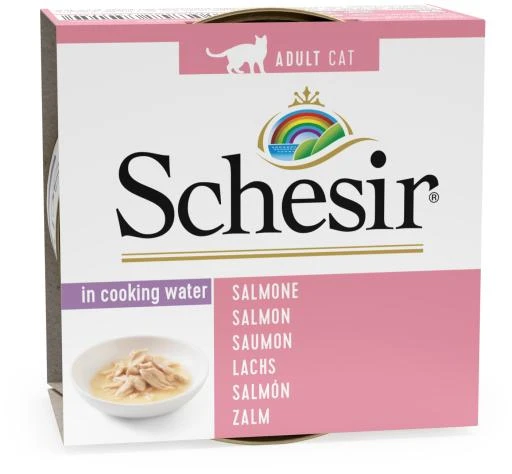 Pack 14 Schesir Natural Salmon At Water Cooking 3 Pack 14 Schesir Natural Salmon At Water Cooking