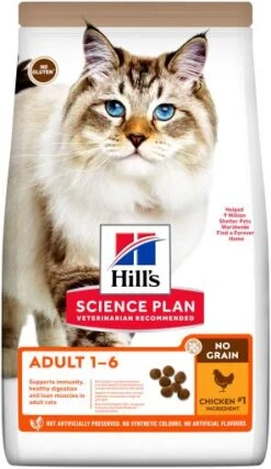 Hill's Science Plan Adult No Grain With Chicken