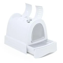 Trixie Zuma Black Covered Cat Toilet Tray -Pet Supplies-Cats Shop shop AN07067390024 1 62e4213dcf8c5 g