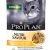 Pack 24 Pro Plan Sterilised Nutri Savour Pouche Tender Chicken Chunks In Gravy -Pet Supplies-Cats Shop sterilised nutri savour pollo en salsa 1 g