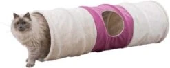 Trixie Game Tunnel Xxl Plush Beige / Pink