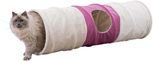 Trixie Game Tunnel Xxl Plush Beige / Pink 3 Trixie Game Tunnel Xxl Plush Beige / Pink